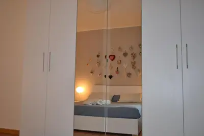Letto o letti in una camera di Casa Gina & Jeto