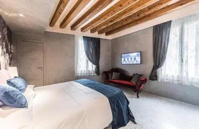 Letto o letti in una camera di Rialto Luxury Flat