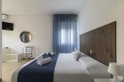 Letto o letti in una camera di Hotel Danieli