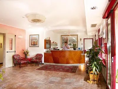Area soggiorno di Hotel Nelson