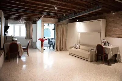 Area soggiorno di Casa Marco Polo