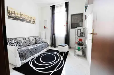 Letto o letti in una camera di Santamarta, the apartment for your Venetian holidays