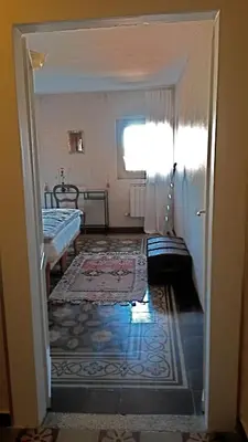 Letto o letti in una camera di Casa dei Bombardieri