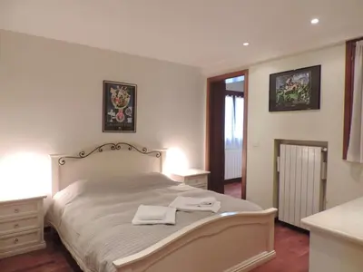 Letto o letti in una camera di Appartamento San Marco