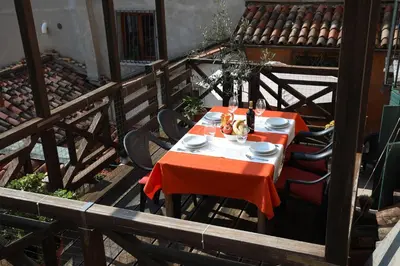 Balcone o terrazza di Ca Barbaro with altana-appartamenti storici-