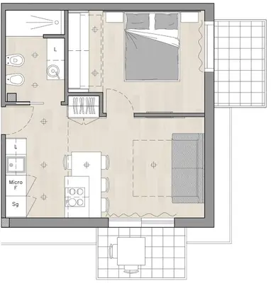 Planimetria di Hotel & Aparthotel Carinthia S