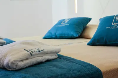 Letto o letti in una camera di Hotel Hollywood***S
