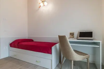 Letto o letti in una camera di Cimadolmo Prosecco And History
