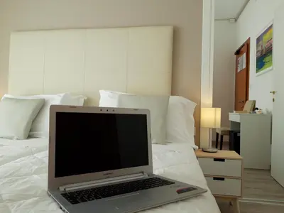TV o dispositivi per l'intrattenimento presso Hotel Danubio