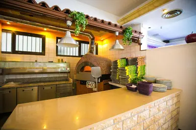 Cucina o angolo cottura di Hotel Agli Olmi