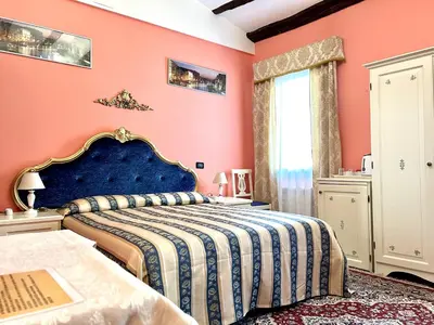 Letto o letti in una camera di Alloggi Serena