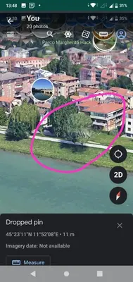 Paesaggio naturale nelle vicinanze dell'appartamento