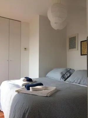 Letto o letti in una camera di Mansarda Santa Giustina