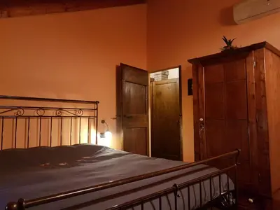 Letto o letti in una camera di Agriturismo I Marzemini