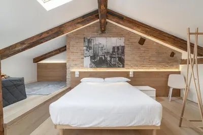 Letto o letti in una camera di Poli Grappa Suite