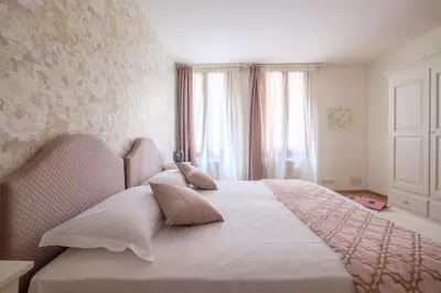 Letto o letti in una camera di Ai Turchesi