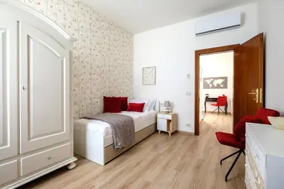 Letto o letti in una camera di Ai Turchesi