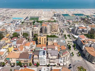 Vista generica sul mare o vista sul mare dall'interno dell'hotel