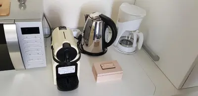 Set per la preparazione di tè e caffè presso Alberto Apartment in Venice