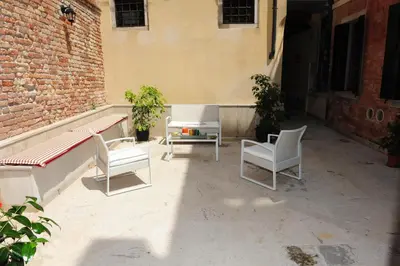 Patio o area all'aperto di Ca' del Cortile
