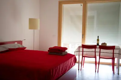 Letto o letti in una camera di Ingrappa Sporthouse
