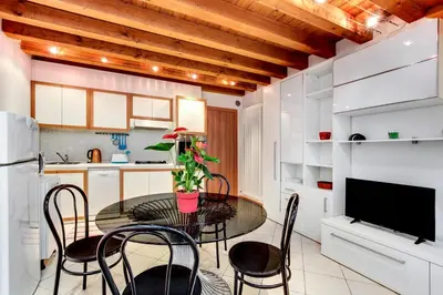 Cucina o angolo cottura di Little Canal 19