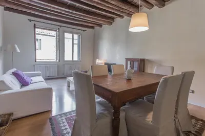 Area soggiorno di Casa Tadi Padova Centro