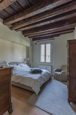 Letto o letti in una camera di Casa Tadi Padova Centro