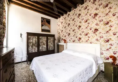 Letto o letti in una camera di Venice Giardini Biennale Apartment