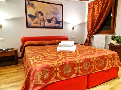 Letto o letti in una camera di Ca Miracoli