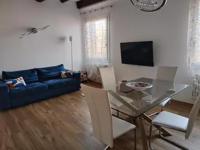 TV o dispositivi per l'intrattenimento presso Ca' Monica Apartment