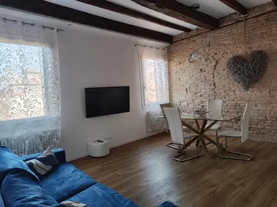 TV o dispositivi per l'intrattenimento presso Ca' Monica Apartment