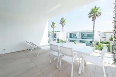 Balcone o terrazza di Palms Apartments