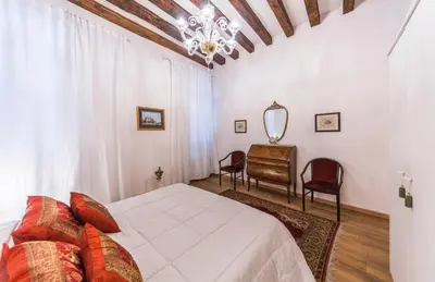 Letto o letti in una camera di CASA DEGLI ANGELI, free wi-fi near San Marco