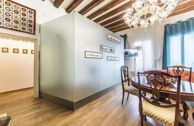 Area soggiorno di CASA DEGLI ANGELI, free wi-fi near San Marco