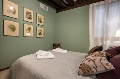 Letto o letti in una camera di Ca' Milion