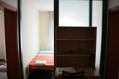 Letto o letti in una camera di Melusina Bocca di Piazza Venice Historical Center