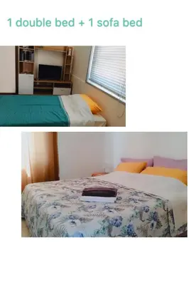 Letto o letti in una camera di VeniceApartment公寓