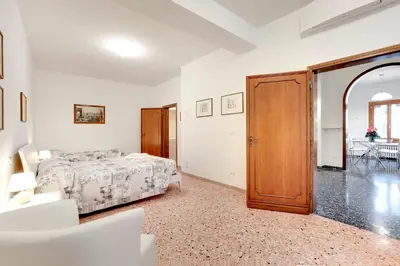 Letto o letti in una camera di San Stin