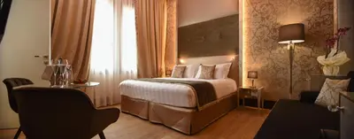 Letto o letti in una camera di Santa Croce Boutique Hotel