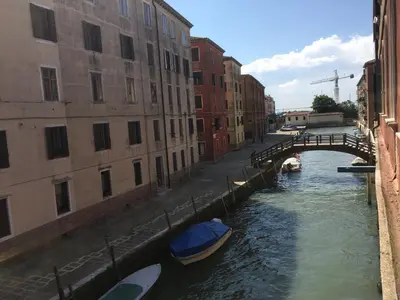 Vista sul fiume nelle vicinanze dell'appartamento