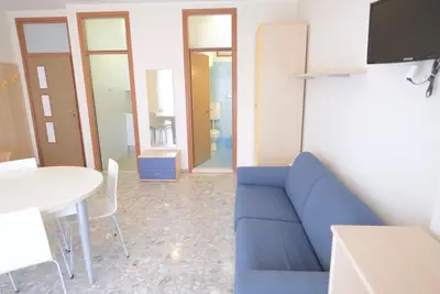 Area soggiorno di Vistamare Apartments