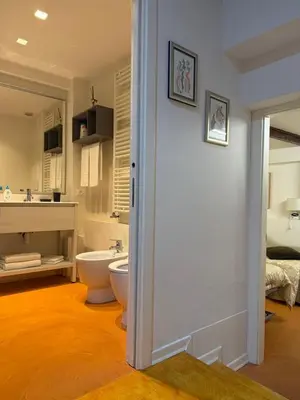 Letto o letti in una camera di Vittoria Serene Home - Heart of Venice
