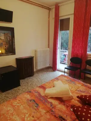 Letto o letti in una camera di Venice Concordia Guesthouse