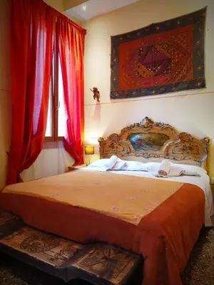 Letto o letti in una camera di B&B Venice 1964