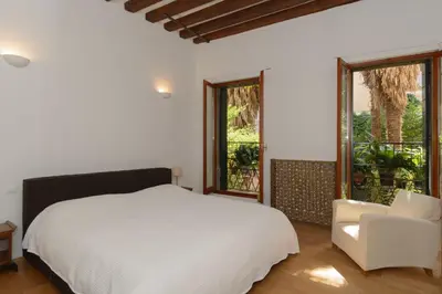 Letto o letti in una camera di Ca' Zacco