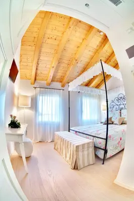 Letto o letti in una camera di Agriturismo Ca' Beatrice - Venice Airport