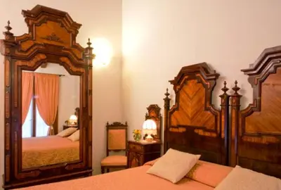 Letto o letti in una camera di Agriturismo Villa Mocenigo