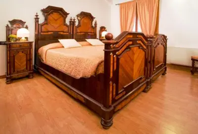 Letto o letti in una camera di Agriturismo Villa Mocenigo