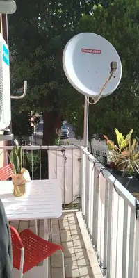 Balcone o terrazza di Appartamento Intero Bilocale Vicino all'ospedale e al centro storico Park free